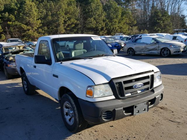 1FTKR1AD7APA72103 - 2010 FORD RANGER WHITE photo 1