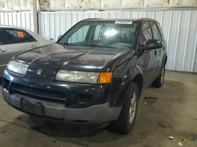 5GZCZ23D83S820542 - 2003 SATURN VUE BLACK photo 2