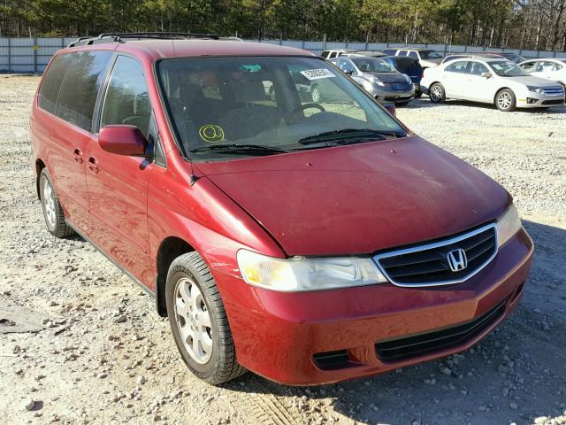 5FNRL18682B055345 - 2002 HONDA ODYSSEY EX MAROON photo 1