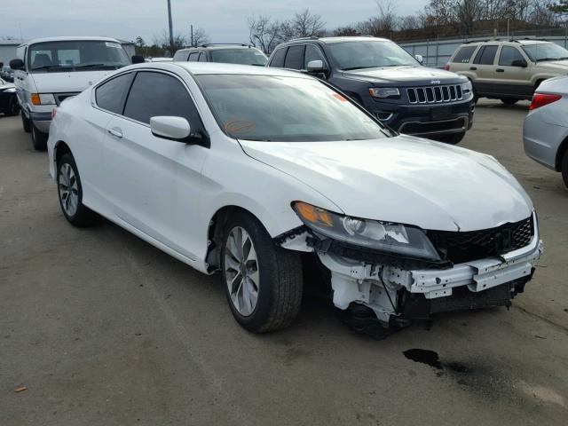 1HGCT1B39DA006138 - 2013 HONDA ACCORD LX- WHITE photo 1