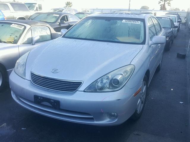 JTHBA30G565153391 - 2006 LEXUS ES 330 SILVER photo 2
