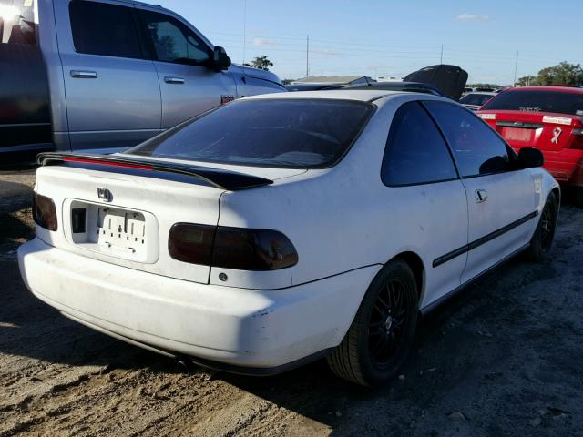 2HGEJ1120SH517727 - 1995 HONDA CIVIC EX WHITE photo 4