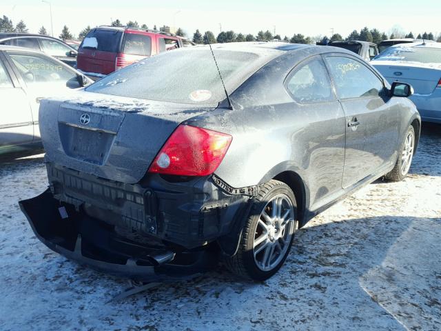 JTKDE177770175621 - 2007 TOYOTA SCION TC GRAY photo 4