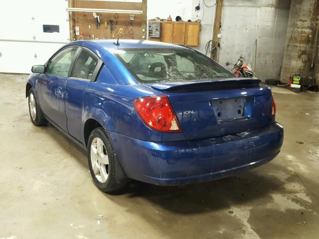 1G8AN15F16Z166101 - 2006 SATURN ION LEVEL BLUE photo 3