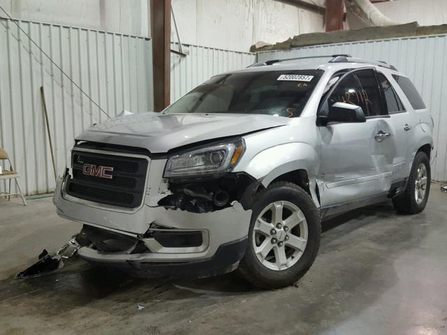 1GKKRPKD3GJ202086 - 2016 GMC ACADIA SLE SILVER photo 2