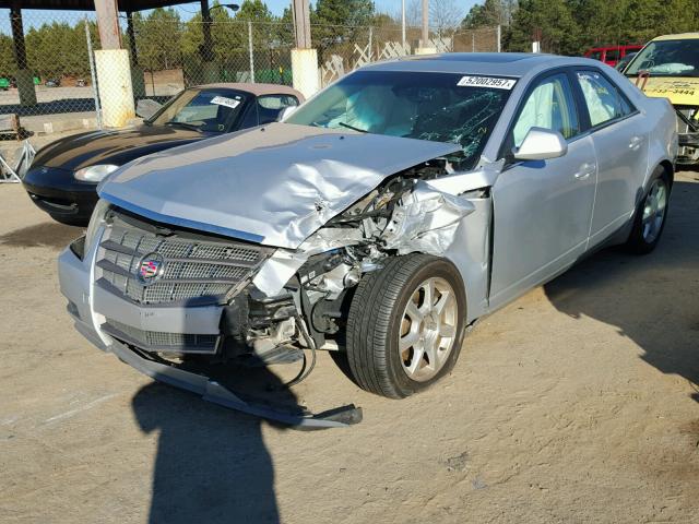 1G6DF577190122785 - 2009 CADILLAC CTS SILVER photo 2