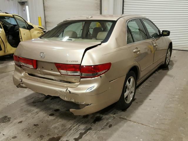 1HGCM56804A124217 - 2004 HONDA ACCORD EX GOLD photo 4