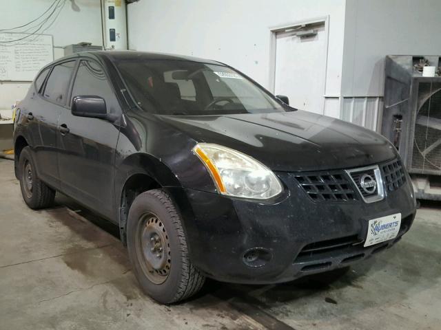 JN8AS58V98W143196 - 2008 NISSAN ROGUE S BLACK photo 1