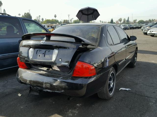 3N1CB51DX5L464125 - 2005 NISSAN SENTRA 1.8 BLACK photo 4