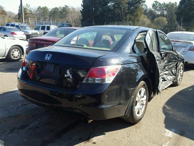 1HGCP2F40AA121638 - 2010 HONDA ACCORD LXP BLACK photo 4