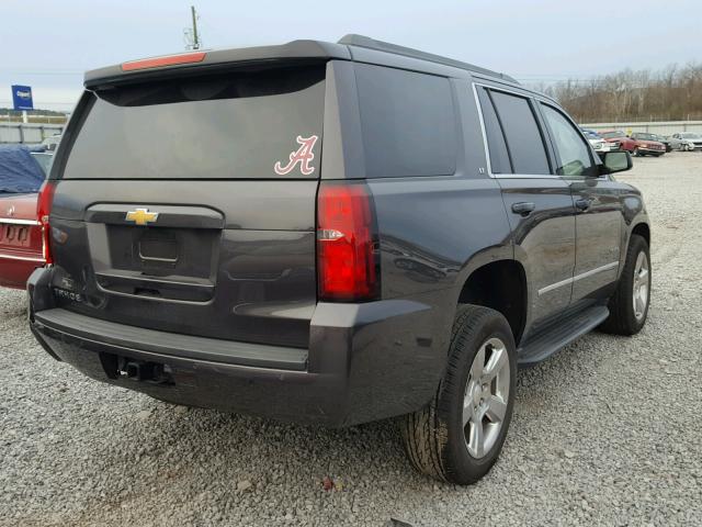 1GNSCBKC4HR262931 - 2017 CHEVROLET TAHOE C150 CHARCOAL photo 4