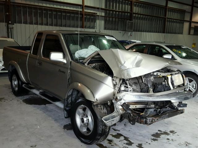 1N6ED26Y1YC386678 - 2000 NISSAN FRONTIER K SILVER photo 1