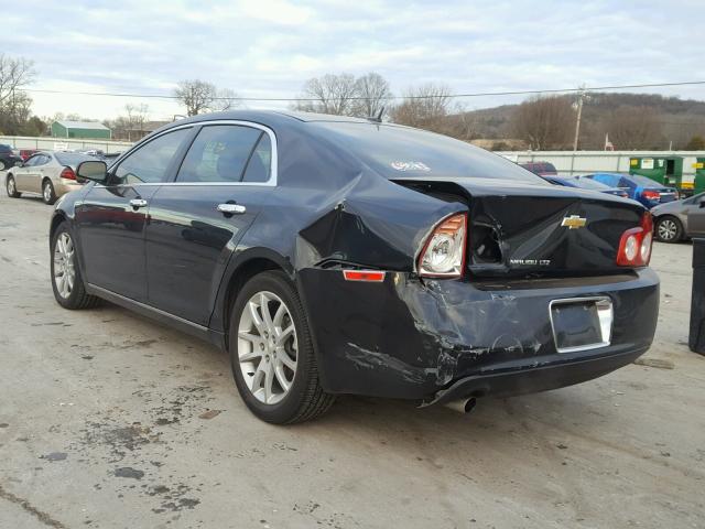 1G1ZE5E12BF277894 - 2011 CHEVROLET MALIBU LTZ 黑色 照片 3