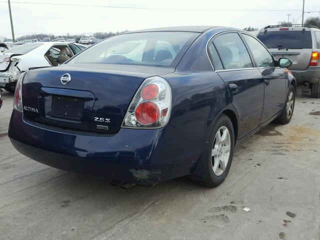 1N4AL11D76C261318 - 2006 NISSAN ALTIMA S BLUE photo 4