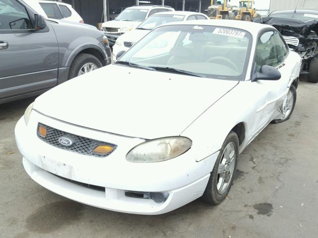 3FAFP11383R100541 - 2003 FORD ESCORT ZX2 WHITE photo 2