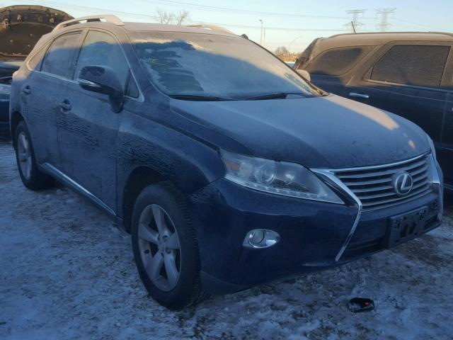 2T2BK1BA0DC185382 - 2013 LEXUS RX 350 BLACK photo 1