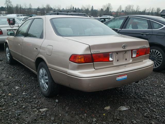 JT2BG22K110553216 - 2001 TOYOTA CAMRY CE BEIGE photo 3