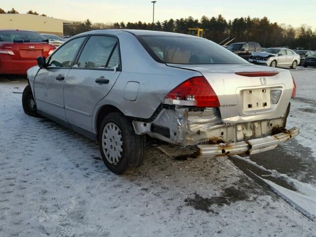 1HGCM56186A087746 - 2006 HONDA ACCORD VAL SILVER photo 3