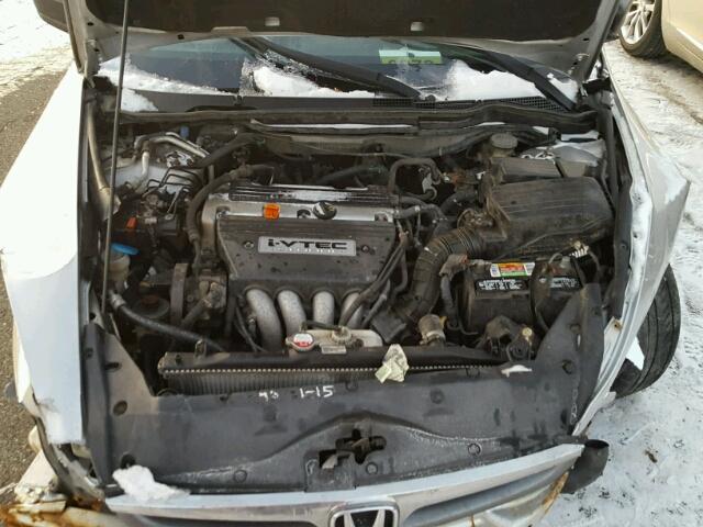1HGCM56186A087746 - 2006 HONDA ACCORD VAL SILVER photo 7