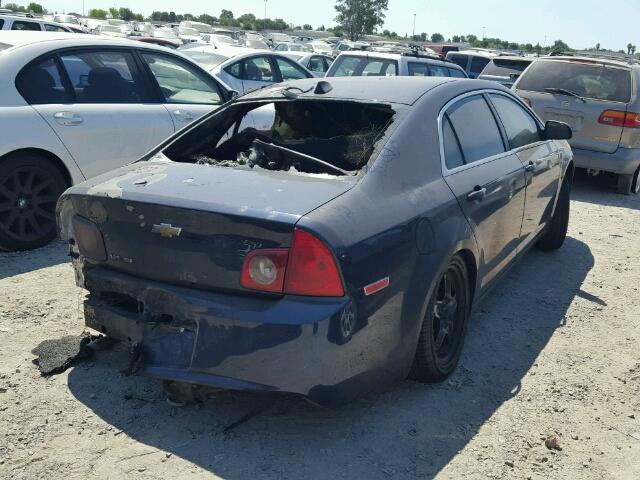 1G1ZA5EU9CF236928 - 2012 CHEVROLET MALIBU LS 蓝色 照片 4