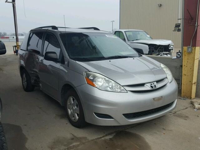 5TDKK4CC4AS322042 - 2010 TOYOTA SIENNA CE SILVER photo 1