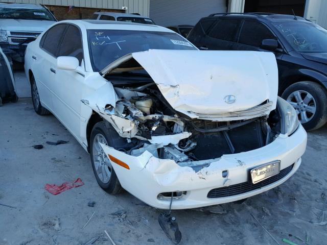 JTHBA30G245044240 - 2004 LEXUS ES 330 WHITE photo 1