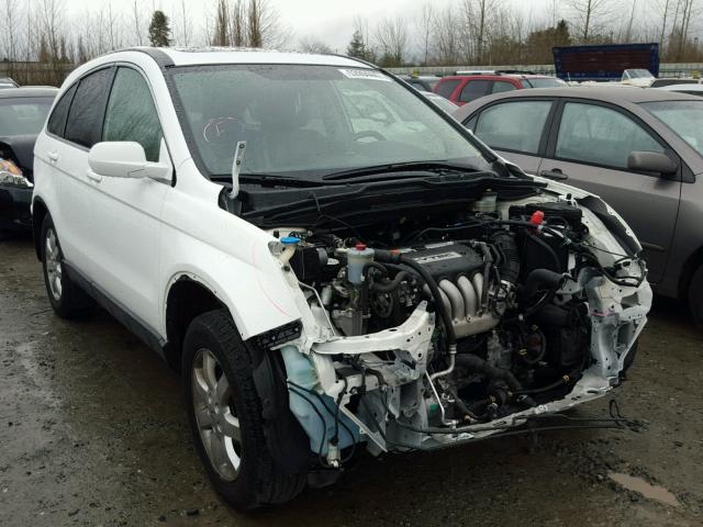 JHLRE48788C037571 - 2008 HONDA CR-V EXL WHITE photo 1