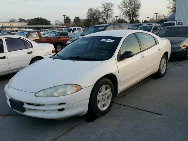 2B3HD46R02H108543 - 2002 DODGE INTREPID S WHITE photo 2