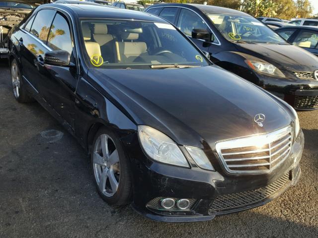 WDDHF8HB9AA071172 - 2010 MERCEDES-BENZ E 350 4MAT BLACK photo 1