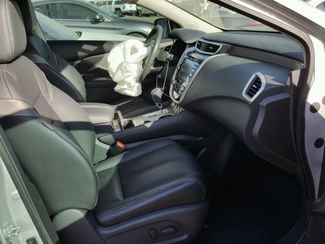 5N1AZ2MG0GN158912 - 2016 NISSAN MURANO S SILVER photo 5