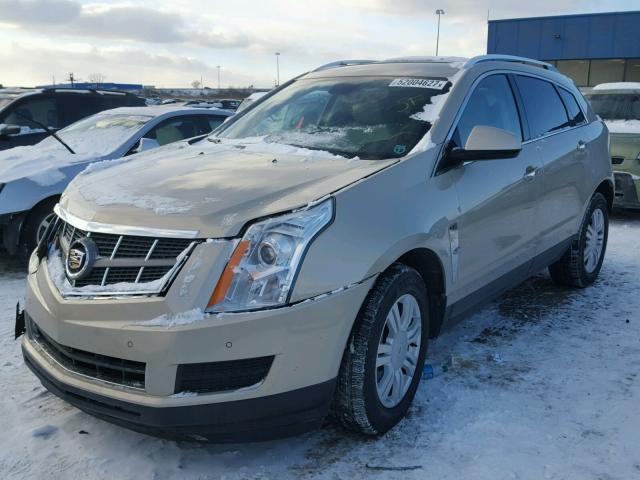 3GYFNAEY8AS640994 - 2010 CADILLAC SRX LUXURY TAN photo 2