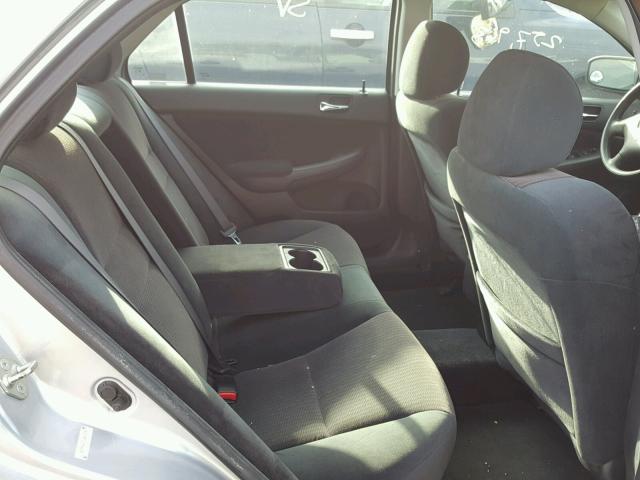 1HGCM56473A046420 - 2003 HONDA ACCORD LX SILVER photo 6