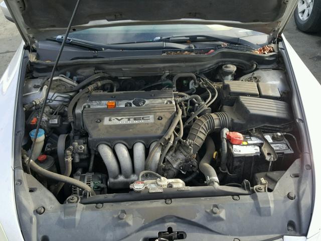 1HGCM56473A046420 - 2003 HONDA ACCORD LX SILVER photo 7