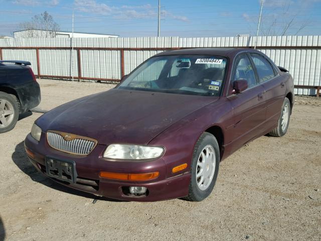 JM1TA2217S1118880 - 1995 MAZDA MILLENIA BURGUNDY photo 2