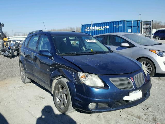 5Y2SL63805Z419862 - 2005 PONTIAC VIBE BLUE photo 1