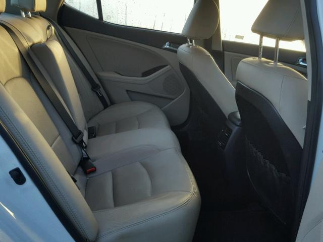 5XXGN4A70DG181771 - 2013 KIA OPTIMA EX WHITE photo 6