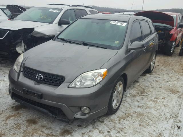 2T1KR32E17C648052 - 2007 TOYOTA COROLLA MA GRAY photo 2