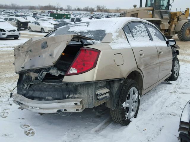 1G8AJ55F46Z190864 - 2006 SATURN ION TAN photo 4