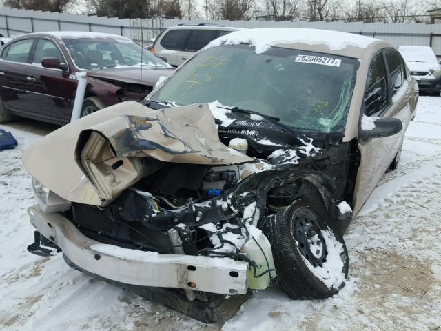 1G8AJ55F46Z190864 - 2006 SATURN ION TAN photo 9