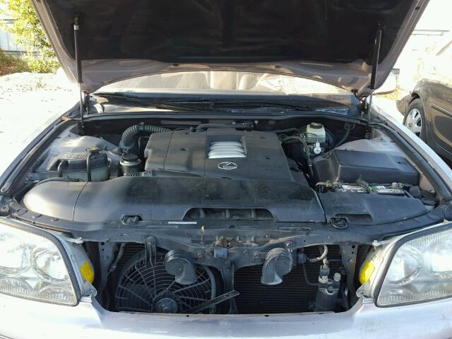 JT8BH28F6W0138722 - 1998 LEXUS LS 400 SILVER photo 7