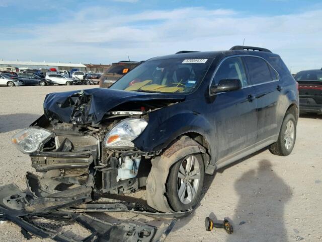 2GNALDEK5C6209637 - 2012 CHEVROLET EQUINOX LT BLACK photo 2