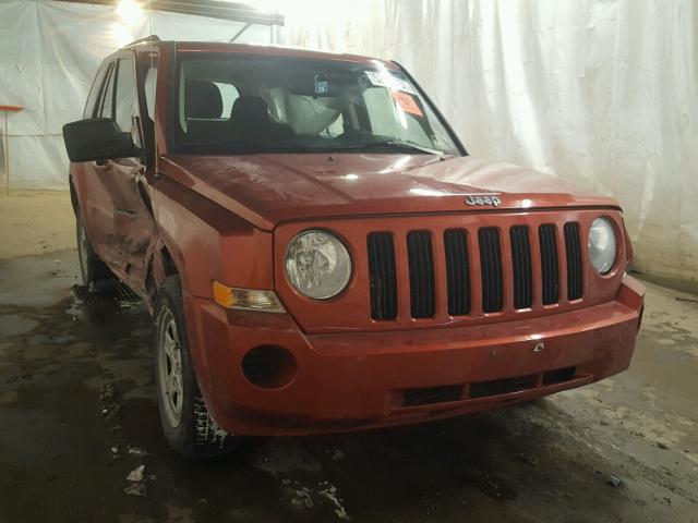 1J4NF2GB5AD548992 - 2010 JEEP PATRIOT SP ORANGE photo 1