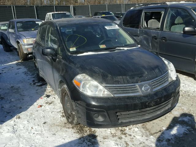 3N1BC13EX7L395947 - 2007 NISSAN VERSA S BLACK photo 1