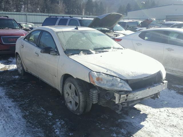 1G2ZG57B794104907 - 2009 PONTIAC G6 WHITE photo 1