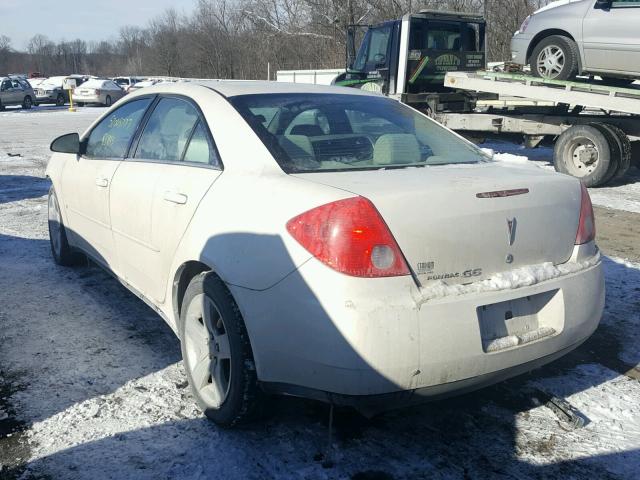 1G2ZG57B794104907 - 2009 PONTIAC G6 WHITE photo 3