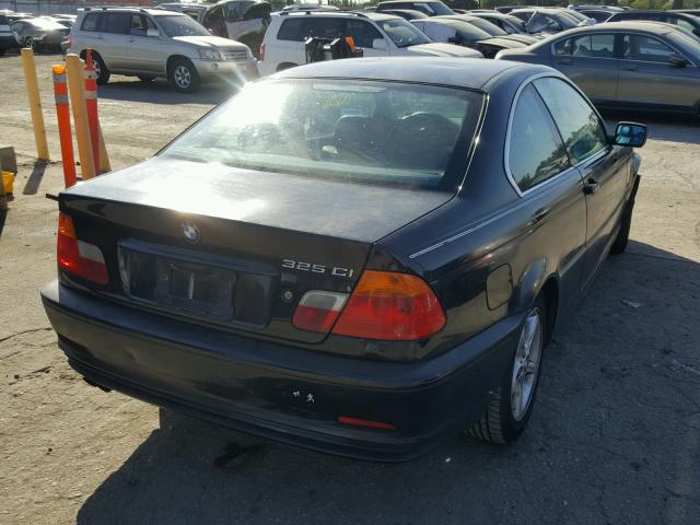 WBABN33492JW50921 - 2002 BMW 325 CI BLACK photo 4