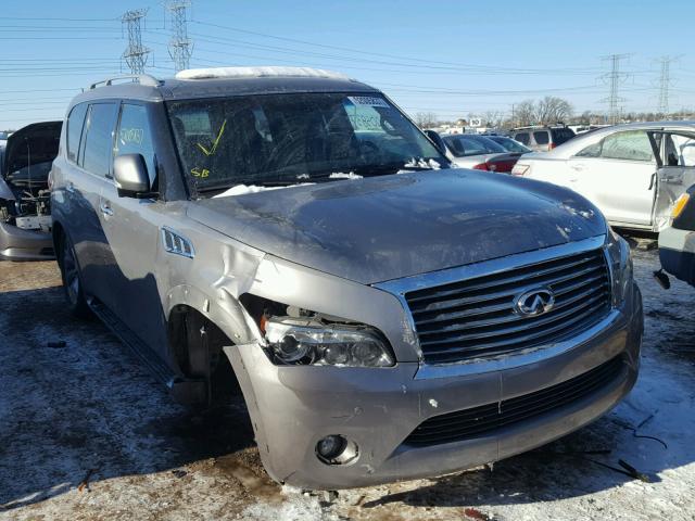 JN8AZ2NE9B9006022 - 2011 INFINITI QX56 GRAY photo 1