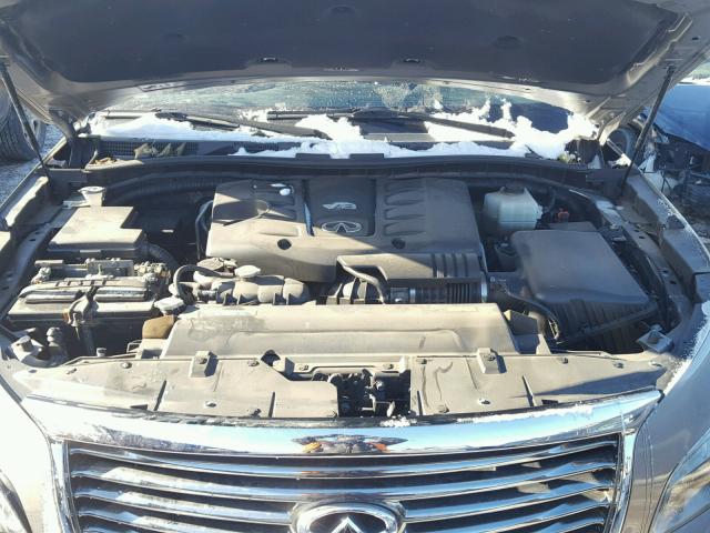 JN8AZ2NE9B9006022 - 2011 INFINITI QX56 GRAY photo 7