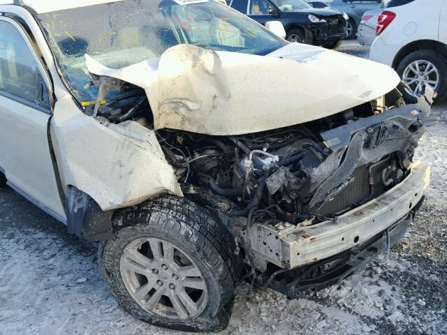 2FMDK38C97BA79409 - 2007 FORD EDGE SEL WHITE photo 9