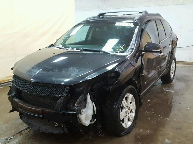 1GNLRFED9AS139297 - 2010 CHEVROLET TRAVERSE L BLACK photo 2